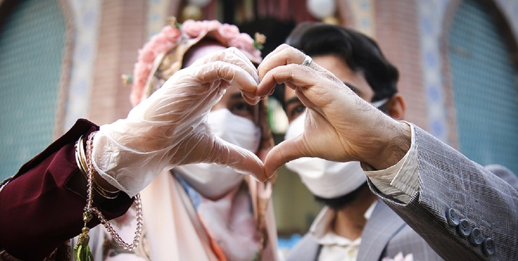 تصاویر| جشن ازدواج دانشجویی