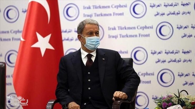 وزیر دفاع ترکیه در پایان سفرش به عراق: در مرحله آتی تحولات امنیتی مهمی رخ خواهد داد