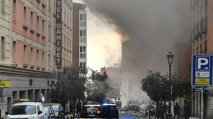 انفجار مهیب در مادرید؛ سه نفر کشته شدند