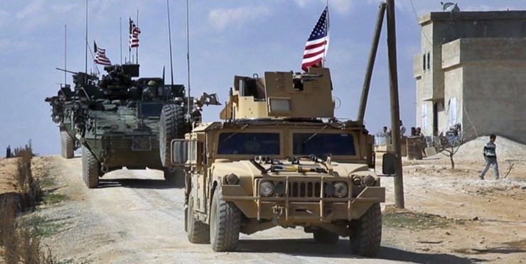 یک کاروان نظامی لجستیک آمریکا در عراق هدف قرار گرفت