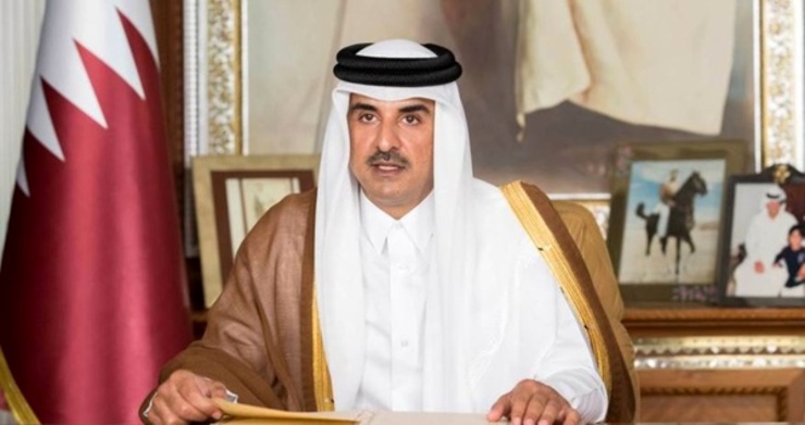 موافقت امیر قطر با کمک ۳۶۰ میلیون دلاری به غزه
