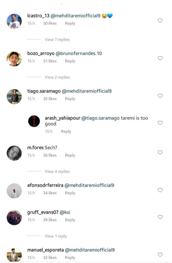 عکس | تمسخر حرکات طارمی در پرتغال