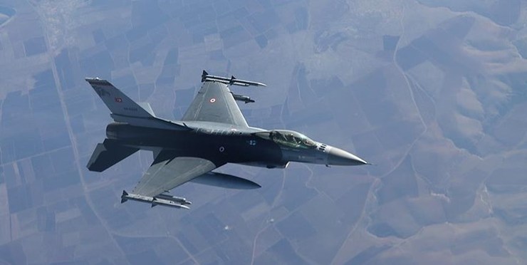 حمله هوایی مجدد جنگند‌های ترکیه به شمال عراق