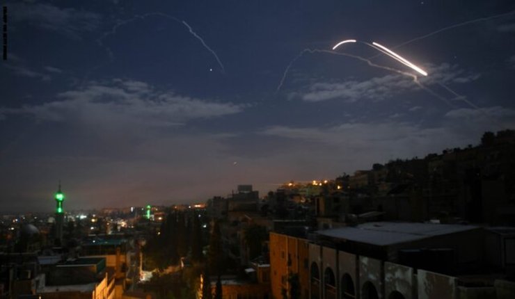 حمله جنگنده‌های اسرائیل به سوریه