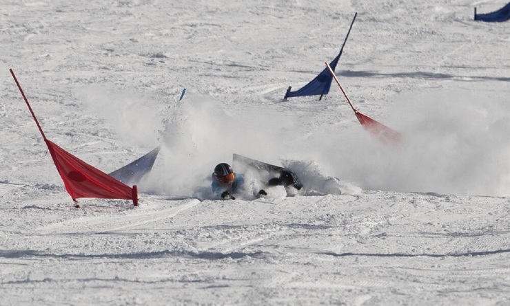 تصاویر| مسابقات اسکی در توچال