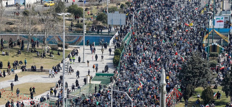 بازتاب راهپیمایی ۲۲ بهمن در رسانه‌های خارجی