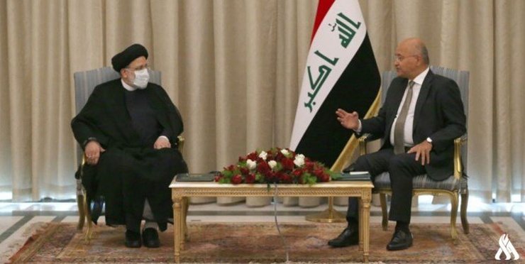 دیدار رئیسی با رئیس‌جمهوری عراق