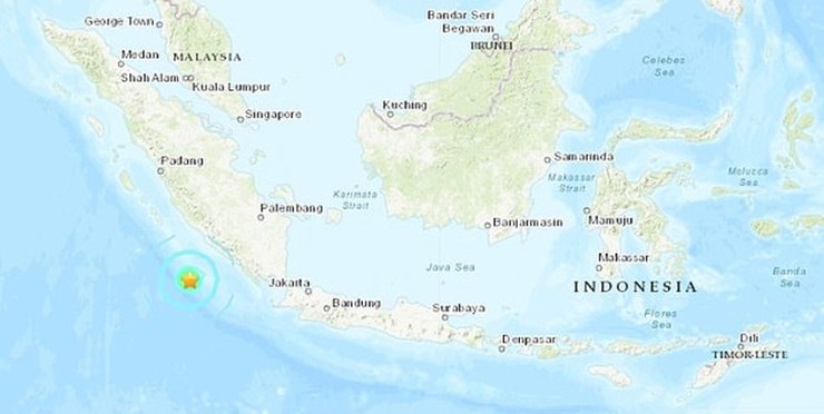 زلزله ۶.۲ ریشتری جزیره «سوماترا» را لرزاند