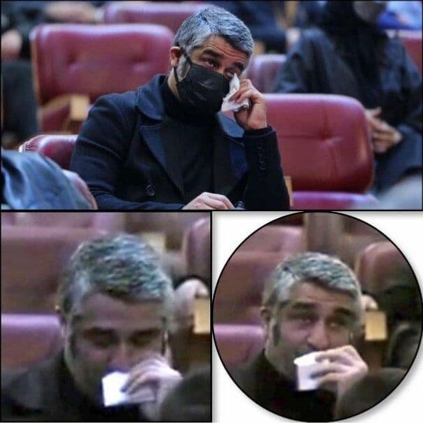 عکس| اشکهای پژمان جمشیدی برای علی انصاریان عکس| اشکهای پژمان جمشیدی برای علی انصاریان