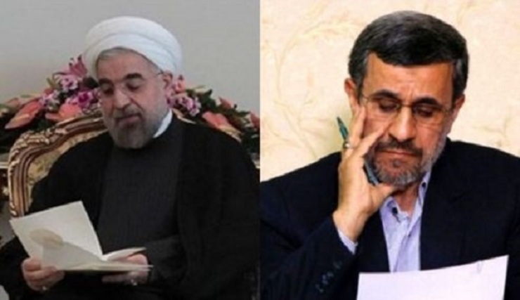 نامه اعتراضی احمدی‌‌نژاد به روحانی