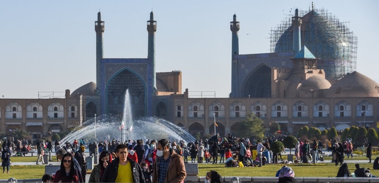 تصاویر| مرکز شهر اصفهان در روزهای کرونایی
