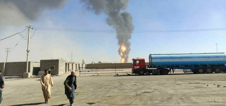 تصاویر| انفجار در گمرک اسلام قلعه/ در مرز ایران و افغانستان چه خبر است؟