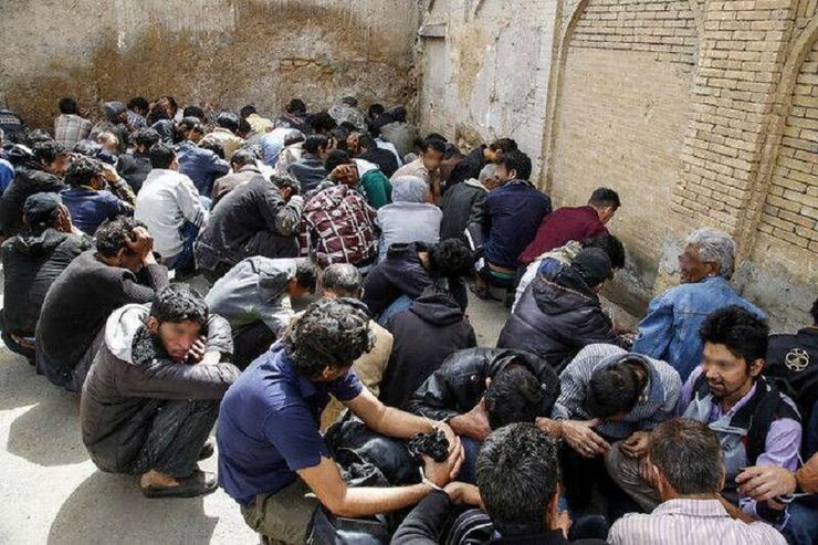 پاتوق خرده‌فروشان مواد مخدر در اصفهان متلاشی شد