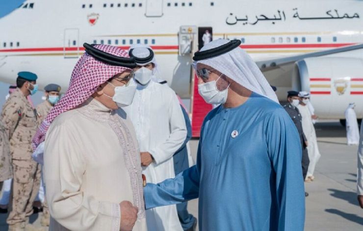 تحقیر شاه بحرین در سفر به امارات
