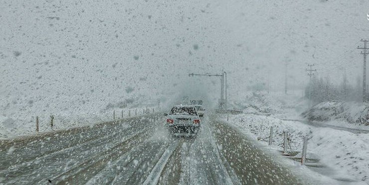 برف، باران و سرمای شدید در برخی مناطق ایران