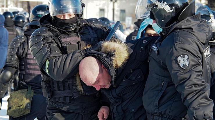 روسیه/ بازداشت دهها معترض ضدپوتین
