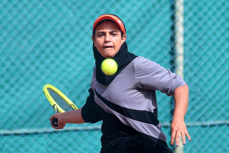 تصاویر| فینال مسابقات تنیس زنان در کیش