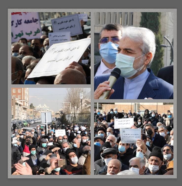 نوبخت پای صحبت بازنشستگان تامین اجتماعی و کارگران نشست نوبخت پای صحبت بازنشستگان تامین اجتماعی و کارگران نشست