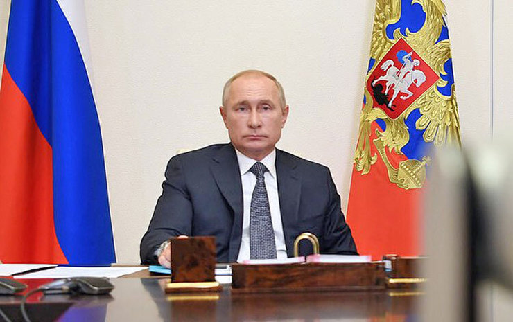 انتقاد پوتین از اعتراضات در روسیه