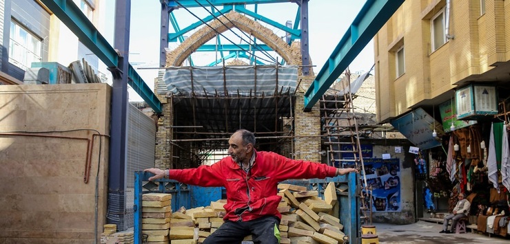 تصاویر| احیا و مرمت بازار سرشور در محله اعیان‌نشین‌ مشهد