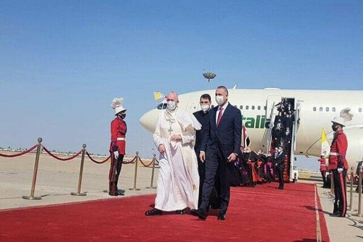 پاپ وارد عراق شد