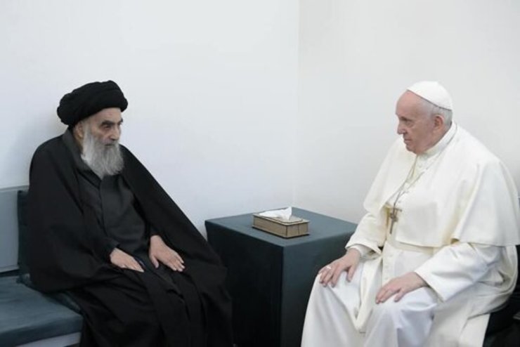 پاپ: سفر به عراق گام نخست برای تحکیم رابطه با شیعیان بود