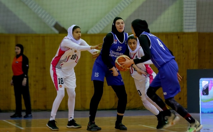 تصاویر| لیگ برتر بسکتبال زنان