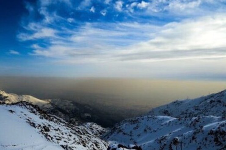 هوای تهران در مرز پاکی/ کاهش دمای هوای پایتخت