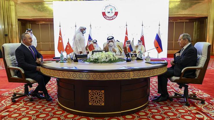 مذاکره ترکیه و روسیه با قطر درباره سوریه بدون حضور ایران
