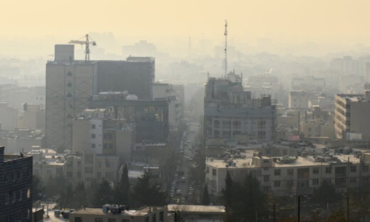 هوای تهران دو روز پس از بارندگی آلوده شد