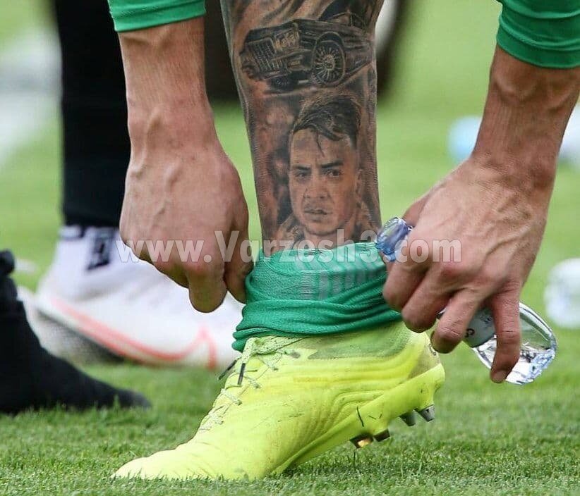 عکس| تتوی خاص حامد لک لو رفت عکس| تتوی خاص حامد لک لو رفت