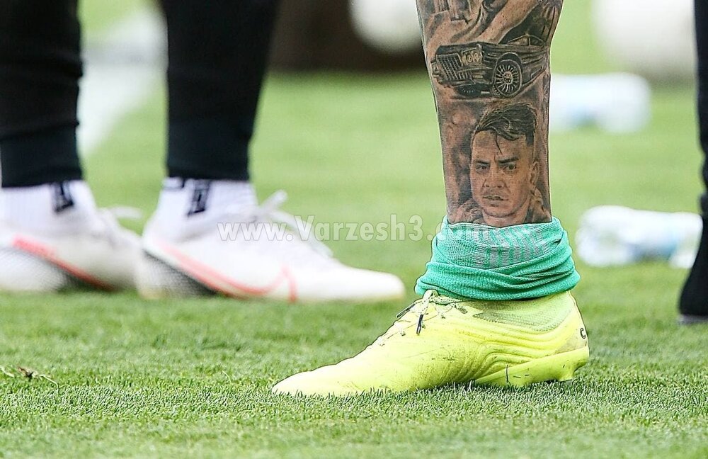 عکس| تتوی خاص حامد لک لو رفت عکس| تتوی خاص حامد لک لو رفت