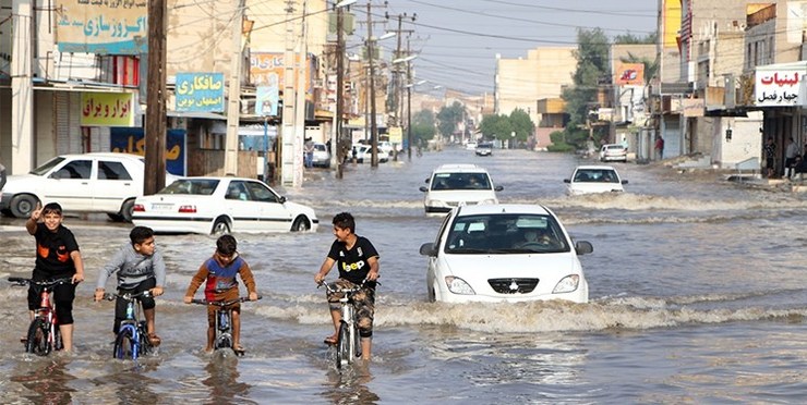 سامانه بارشی روز چهارشنبه وارد خوزستان می‌شود