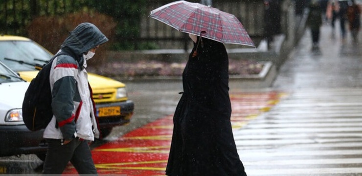 هشدار هواشناسی نسبت به بارش باران در نقاط مختلف کشور