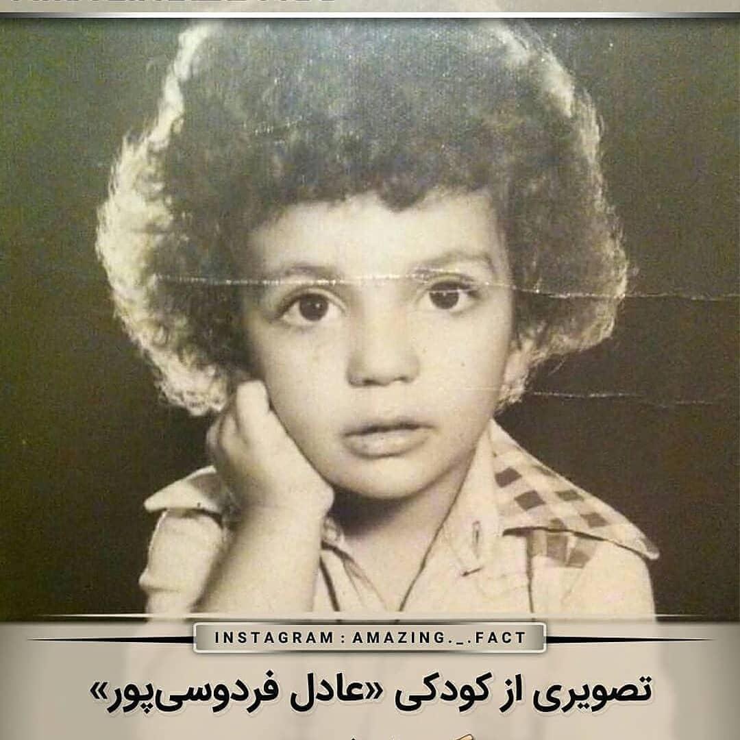 تفاوت کودکی عادل فردوسی‌پور و حامد بهداد + عکس