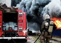 یکی از بیمارستان‌های بیماران کرونایی در روسیه آتش گرفت