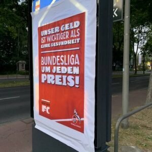 اعتراض هواداران آلمانی به از سرگیری بوندسلیگا/
