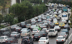 ترافیک سنگین در بیشتر معابر پایتخت