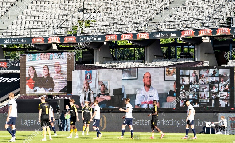 ایده جذاب یک تیم دانمارکی برای جبران غیبت تماشاگران/عکس ایده جذاب یک تیم دانمارکی برای جبران غیبت تماشاگران/عکس