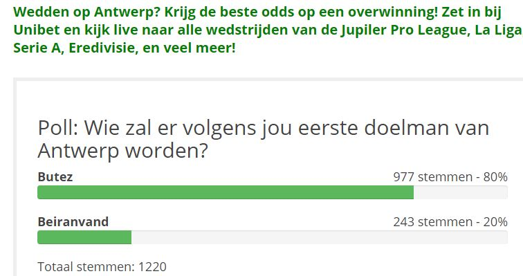 شانس کم بیرانوند برای حضور در ترکیب اصلی آنتورپ شانس کم بیرانوند برای حضور در ترکیب اصلی آنتورپ