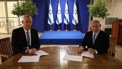 فشار همسر و پسر نتانیاهو برای انحلال دولت ائتلافی با گانتس