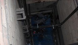 سقوط مرگبار در چاله آسانسور