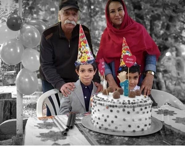 عکس| محمود پاک نیت و همسرش در یک جشن تولد