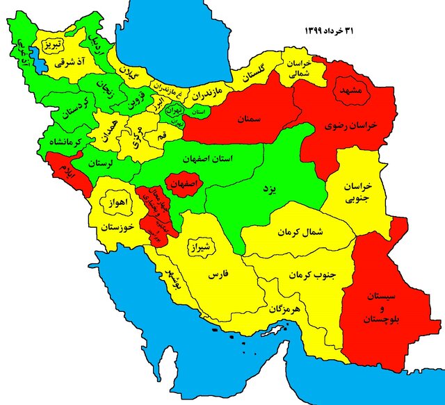 دو کلانشهر و ۶ استان در وضعیت قرمز برق