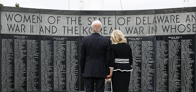 جو بایدن سرانجام پس از ۲ ماه رویت شد جو بایدن سرانجام پس از ۲ ماه رویت شد