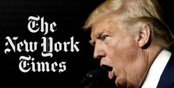ترامپ به نیویورک تایمز: منبع خبر جعلی‌تان درباره روسیه را افشا کنید