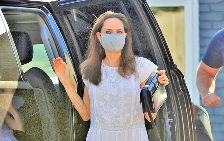 تصاویر|پایان قرنطینه آنجلینا جولی تصاویر|پایان قرنطینه آنجلینا جولی