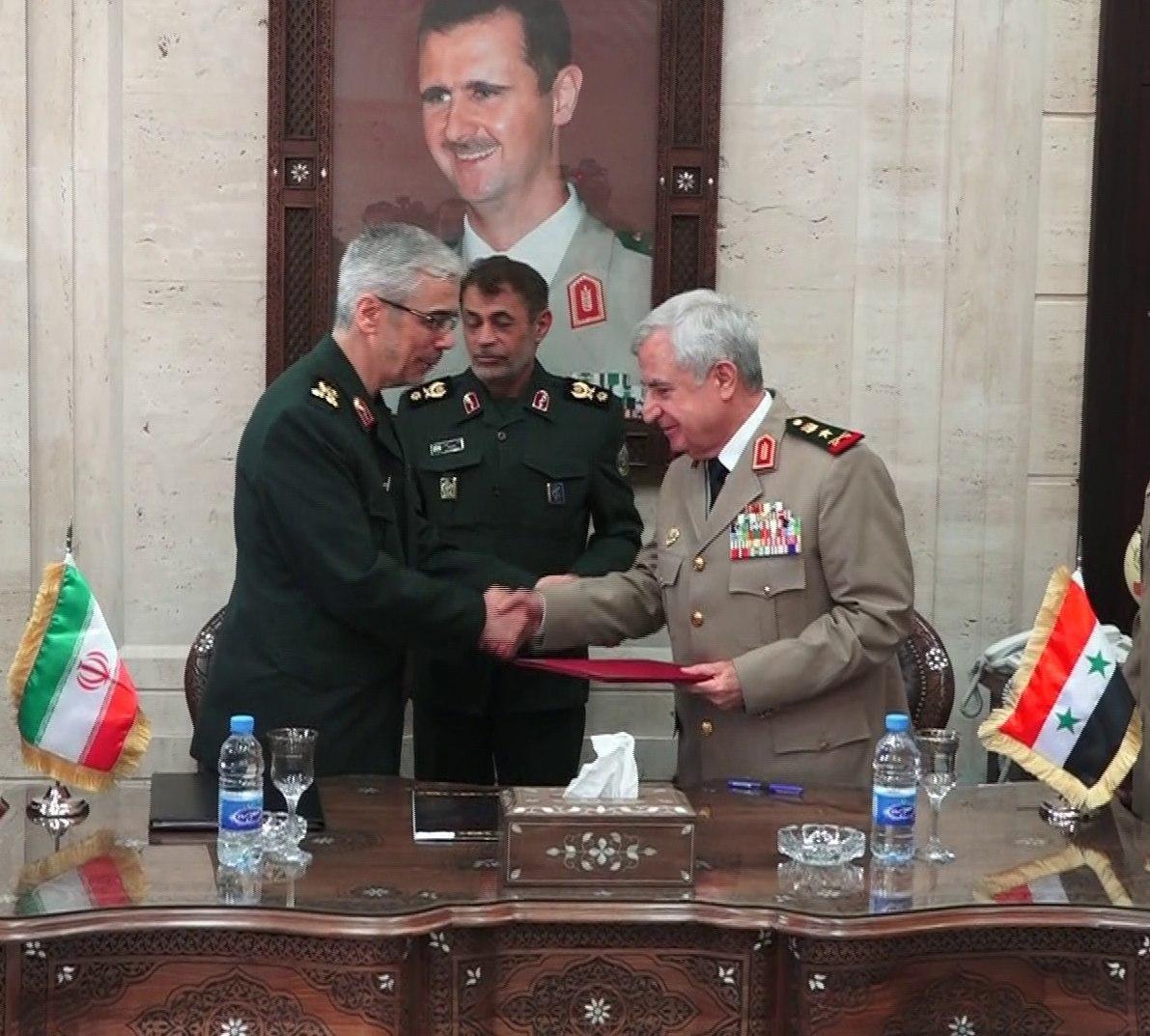 دیدار سرلشکر باقری با بشار اسد دیدار سرلشکر باقری با بشار اسد