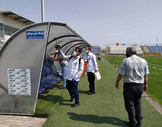 ورزشگاه بنیان دیزل آماده میزبانی از پرسپولیس + عکس