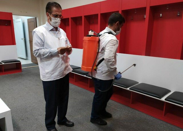 ورزشگاه بنیان دیزل آماده میزبانی از پرسپولیس + عکس